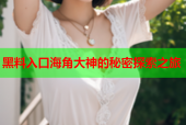黑料入口海角大神的秘密探索之旅