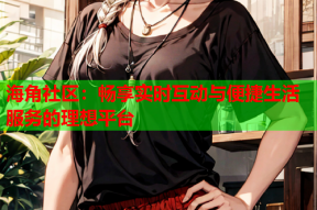 海角社区：畅享实时互动与便捷生活服务的理想平台