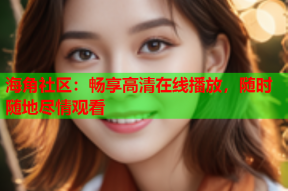 海角社区：畅享高清在线播放，随时随地尽情观看