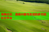 海角社区：连接兴趣与友谊的多功能社交平台