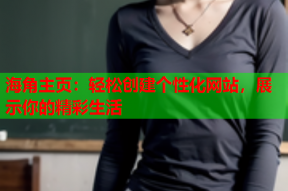 海角主页：轻松创建个性化网站，展示你的精彩生活