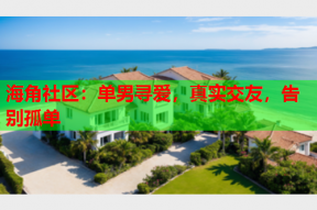 海角社区：单男寻爱，真实交友，告别孤单