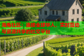 海角社区：连接全球华人，实时互动与资源共享的社交平台