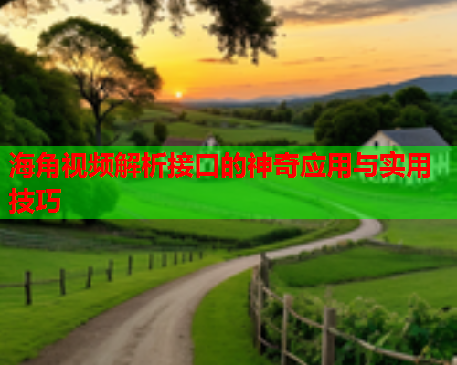 海角视频解析接口的神奇应用与实用技巧  第1张