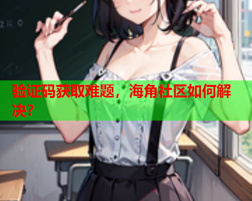 验证码获取难题，海角社区如何解决？  第1张