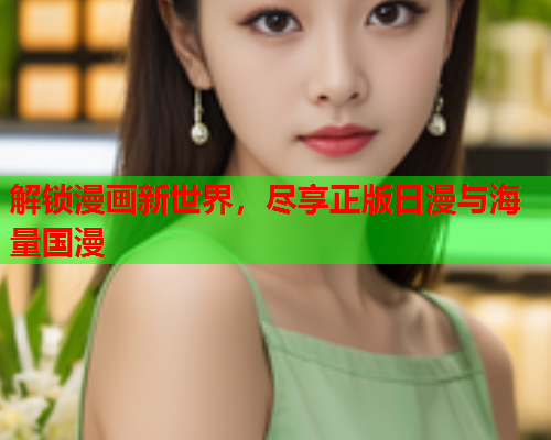 解锁漫画新世界，尽享正版日漫与海量国漫  第1张